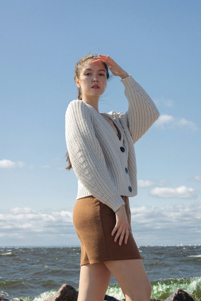 Chunky Crew Sweater