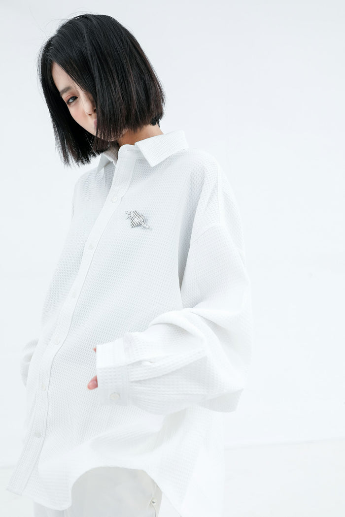 Oversized Poplin Shirt