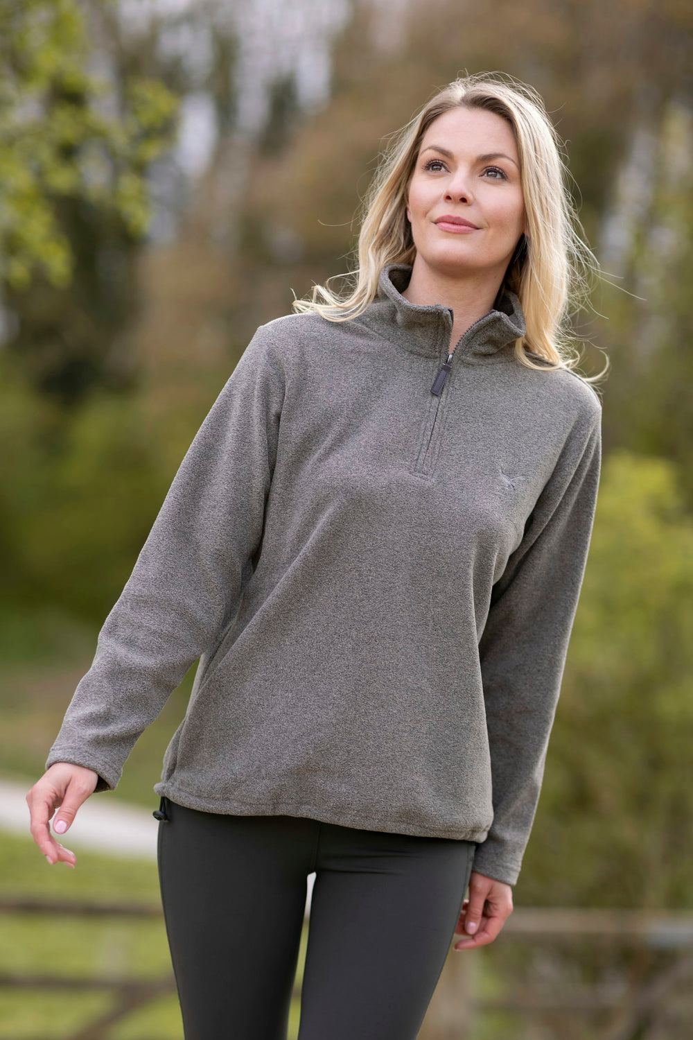 Half-Zip Fleece Pullover