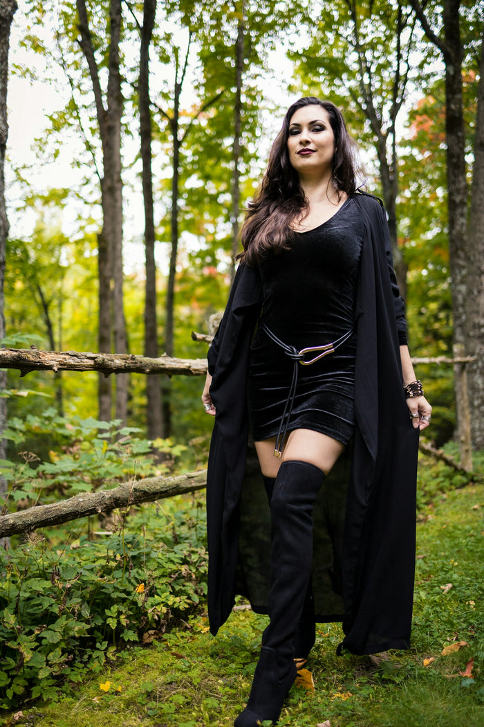 Longline Open Cardigan