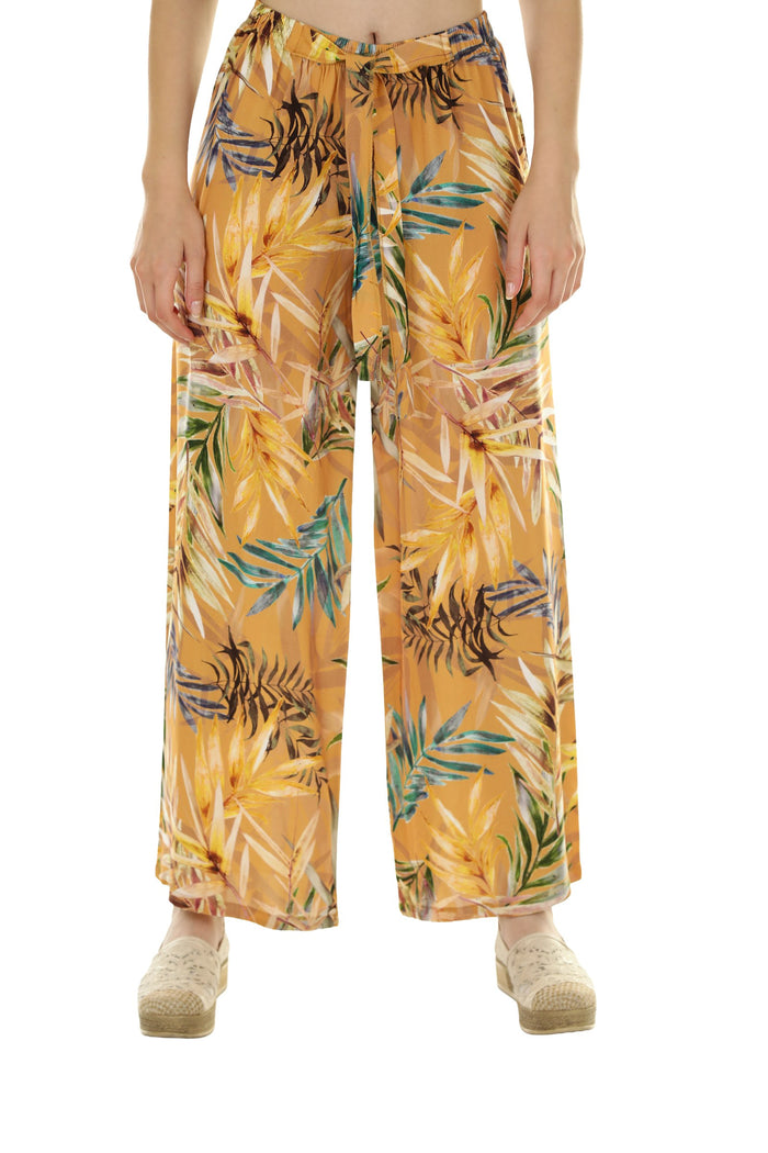 Wide-Leg Lounge Pant
